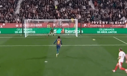 Lamine Yamal e humb penalltinë ndaj Gironas