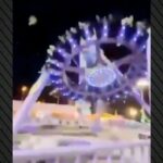 Pamje të rënda: Bërtima e të qara, një pajisje në lunapark përplaset me anësoret në Arabi Saudite