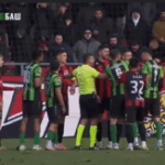 Huliganët e Vardarit fyejnë shqiptarët në ndeshjen ndaj Bashkimit