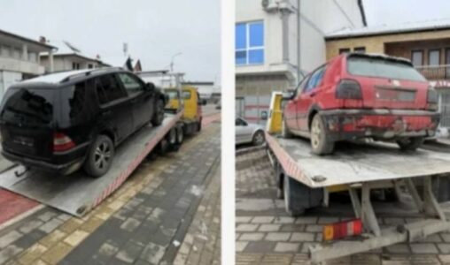 353 automjete të paregjistruara identifikohen për vetëm dy javë në Prishtinë