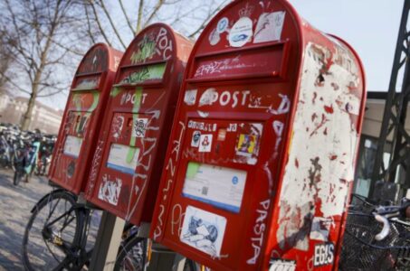 Danimarka bëhet vendi i parë në Evropë që i jep fund shpërndarjes së letrave me postë