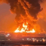 Sulm ndaj bazës amerikane në Irak, një pjesë e aeroportit në flakë