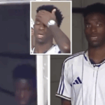Vinicius Jr përpiqet të dalë fshehurazi nga stadiumi përmes derës së pasme për të shmangur presionin pas turpërimit nga PSG