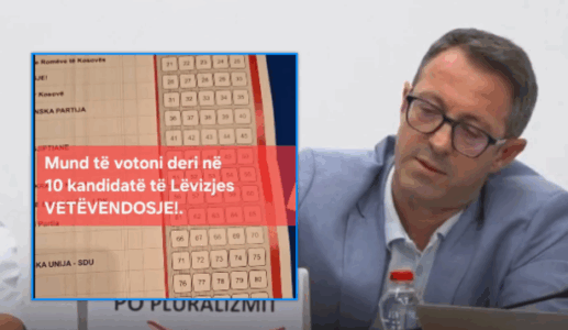 ‘Si në odë të babës’: Burri i Albulenës shkel betimin, nga zyrat e KQZ’së tregon si të votohet VV’ja